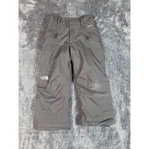 The North Face Hyvent Boys Ski Snowboard Pants Gray EZ GROW Size XS 6